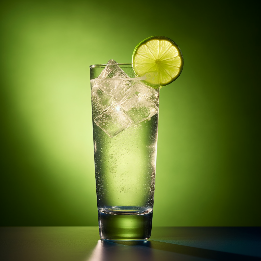 Gin Rickey Cocktail product shot