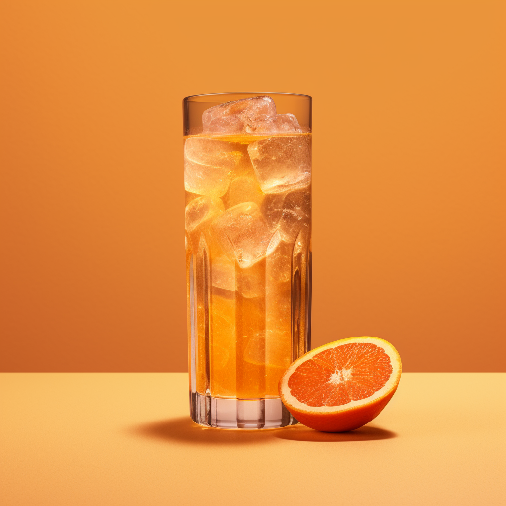 Gin & Grapefruitsap cocktail stookers organic green