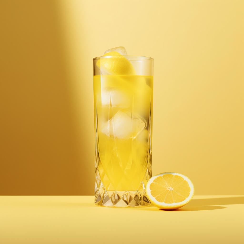 Gin & limonade cocktail stookers organic black gin