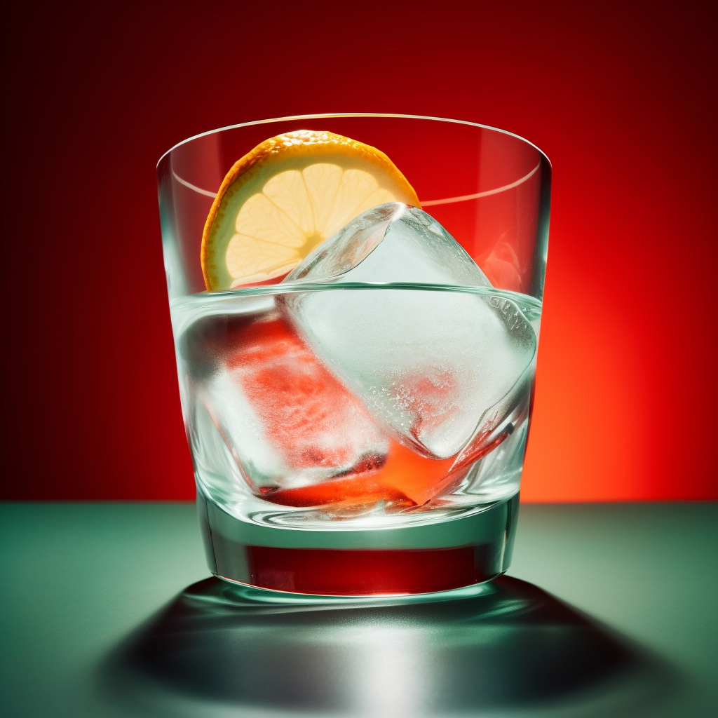 Negroni Bianco Cocktail product shot