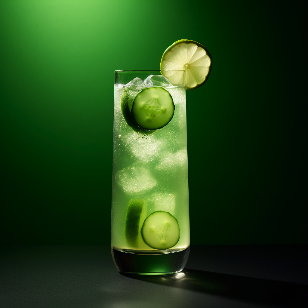 Cucumber Collins Cocktail product shot