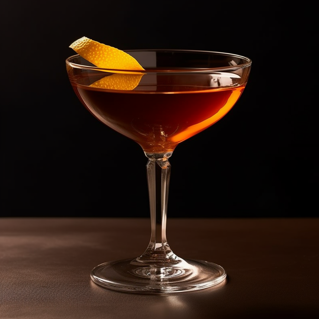 Martinez Cocktail product shot