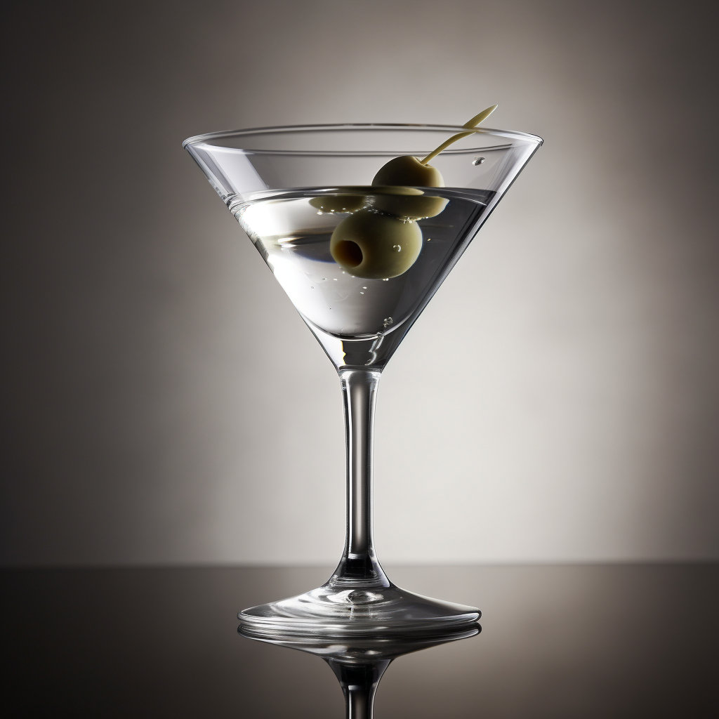 Martini Cocktail product shot